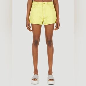 10. NWOT GANNI OVERDYED DENIM SHORTS